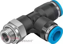 Тройник с цанговым зажимом и резьбой Festo QSTL-1/4-6