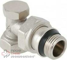 Клапан настроечный Valtec VT.019.NR.04 угловой с дополнительным уплотнением