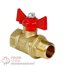 Кран шаровой VALFEX Ду25 Ру40 ручка-бабочка 11Б27фт1М VF.218.LB1.100.N/P59