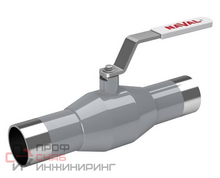 Кран шаровой нержавеющий под приварку NAVAL Ру25 Ду100
