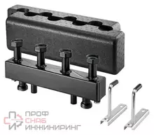 Гребёнка, 1 1/2", Regumat 5, выход-1 1/2" (DN 25)  сталь, с изоляцией Oventrop
