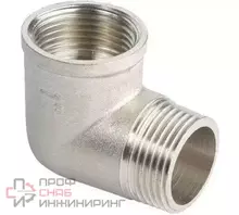 Уголок латунь Altstream 1 1/4" ВН никель