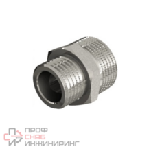 Ниппель НН, 1 1/2", 2", TIN латунь, переходной ELSEN