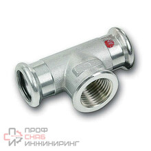 Тройник Sanha DN18x1/2"x18 ВПр-ВР-ВПр