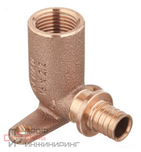 Угольник настенный с длинным патрубком Rehau внутр. резьба 16-Rp 1/2