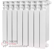 Радиатор отопления Stout TITAN VENTIL 500 нижнее правое подключение 8 секций