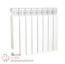 Радиатор 8 секций TERRA AL 500/100 (RAL 9010)