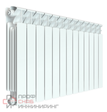 Радиатор биметаллический Rifar Base Ventil 500/13, правое подключение (без H-образного узла)