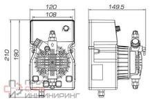 Насос DLX-MF/M 5-7 230V PVDF (5-7/6-5/8-2)
