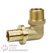 Угол VARMEGA Slide-fit 90 гр., с наружной резьбой, 20x3/4", аксиальный, VM51414