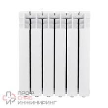 Радиатор алюминиевый Ogint Delta Plus 500 6 секций Qну=804 Вт