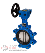 Затвор дисковый поворотный Danfoss VFY LG Ду 80 Ру16 чугун с редуктором