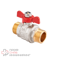 Кран шаровой MVI Premium НН бабочка 1/2" полнопроходной PN40