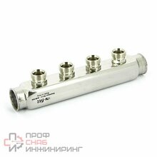 Коллектор Uni-fit ВВ 1" х 4 вых 3/4"EK нержавеющая сталь