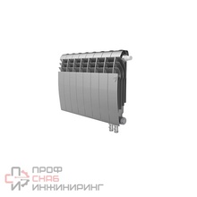 Радиатор Royal Thermo BiLiner 350 /Silver Satin VR - 8 секц.