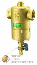 Грязеуловитель FAR 3/4" с магнитом, сливным краном, верхним отверстием 1/2"