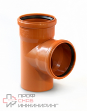Тройник для наружной канализации Pro Aqua 160x110/87.5