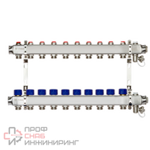 Комплект коллекторов Ридан SSM-10R set с кронштейнами, 10 контуров