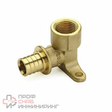 Водорозетка 16-1/2", General Fittings 3400, надв.гильза-резьба, вн., латунь, l=40,5