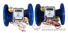 Общедомовый теплосчетчик Пульсар Ду100 RS-485 + 2 имп. входа, qp=120 м3/ч, 105°C