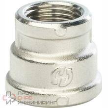 Муфта ВВ никелированная 3/4X1/2 STOUT
