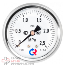 Манометр Росма ТМ-320Т.00 (0-1MPa) M12x1,5.1,5
