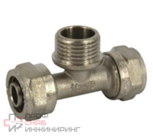 Тройник 26х3/4"Пх26 Comap