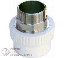 Муфта PPRC 63 x 2" НР под ключ 10135063 Valfex