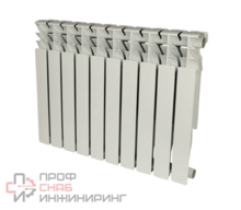 Радиатор биметаллический ROMMER Plus 500 8 секций (1128 Вт)