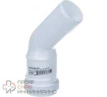Отвод РосТурПласт ВК ПП 32х45 белый РТП