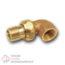 Американка угловая 90° Sanha 3000 DN3/4"-3/4" резьба-резьба внутренняя - ненаружная бронза