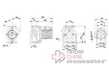 Насос Grundfos UPS50-120 F 3x400-415V PN6/10