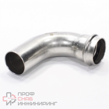 Отвод WAAG Heavy Inox 90° 35-35 пресс-труба сталь нержавеющая