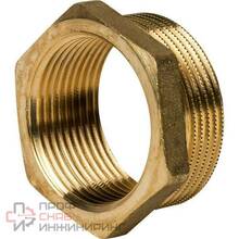 Футорка Stout НР/ВР латунная 2х1 1/2"