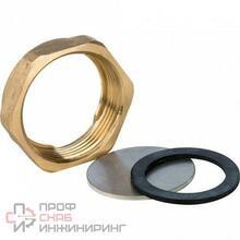 Заглушка Stout с плоскими уплотнениями G 1 1/2" F