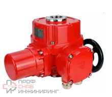 Электропривод четвертьоборотный DN.ru QT-EX-500M-O2-380VAC-У1 взрывозащитный с моментной муфтой и штурвалом, 380В квадрат 36х36, F14/F16