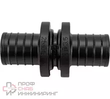 Муфта, ELSEN, Monolit, 25, 25, PPSU (полифенилсульфон PX)  равнопроходная