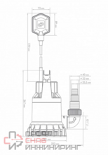 Насос Джилекс Дренажник 110/8
