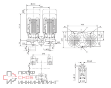 Насос Wilo DPL 40/120-1,5/2