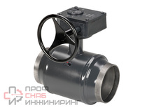 Кран шаровой РИДАН JIP Premium WW под приварку Ду400 Ру25