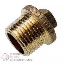 Заглушка Sanha PURAFIT 3000 1/2"-1/2" наружная резьба бронза