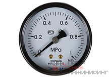 Манометр Экомера МД02-50мм 0..4бар G1\4 Осевой