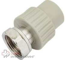 Муфта с накидной гайкой PPR РОСТУРПЛАСТ 20х3/4 BP