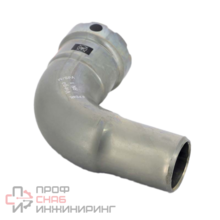 Отвод угол-вставка 90 градусов пресс 1" Megapress SC-Contur модель 4216.1 нелегированная оцинкованная сталь