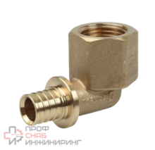 Угольник-переходник с внутренней резьбой Sanext, латунь 20 - G 1/2"