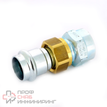 Переходник 22-3/4" Viega Prestabo, 1163, пресс-резьба, вн., сталь оцинкованная