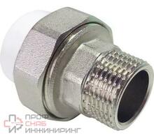 Муфта комбинированная разъемная (Американка) PPR ELITE РОСТУРПЛАСТ 20x1/2 НР