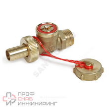 Кран шаровой выпускной 3/8" Giacomini