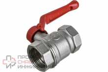 Кран шаровой VALFEX для ВОДЫ 3/4" ВР/ВР рычаг, латунный НИКЕЛИР-Й 11Б27фт1М VF.214.NR1.034.Bir