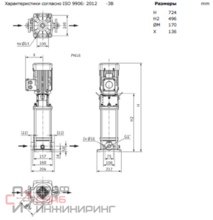 Насос Wilo HELIX V 409-1/16/E/S/400-50